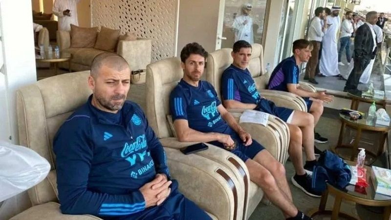 Scaloni vio el empate de Arabia Saudita con Panamá