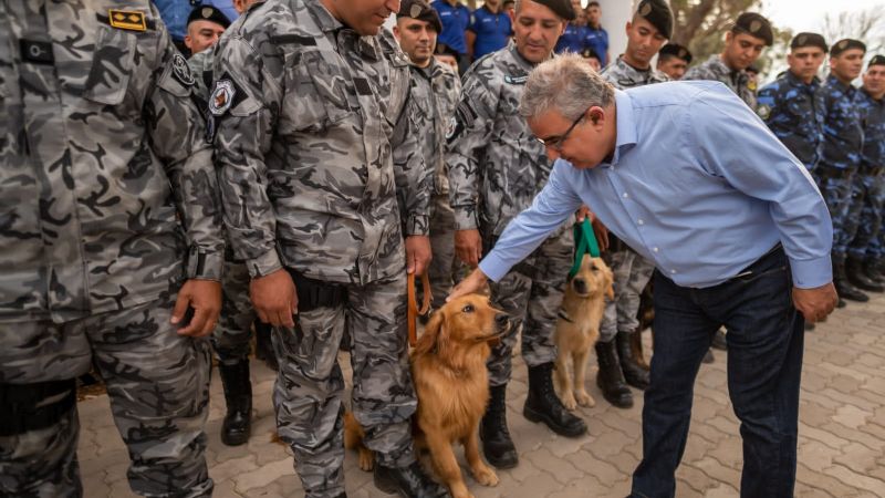 El Gobernador reconoció a todo el equipo de búsqueda de Felipe Lezana