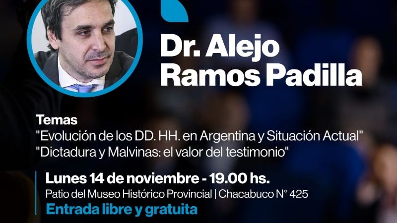 El Juez Federal  Ramos Padilla llega hoy a Catamarca