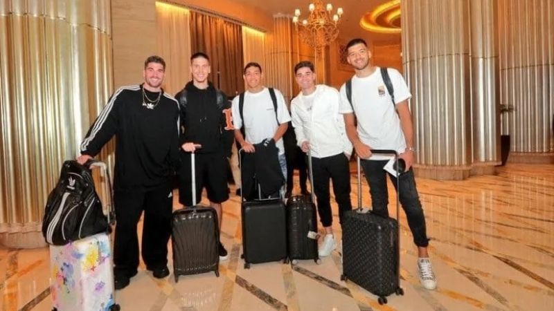 Messi se sumó a la Selección en Emiratos Árabes Unidos