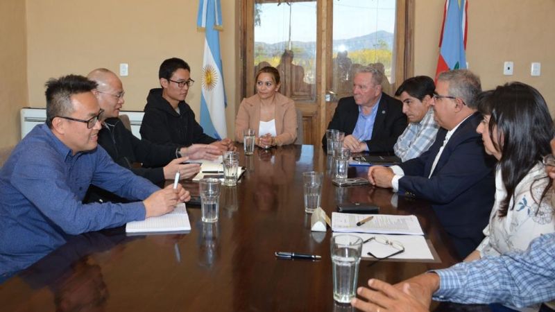 Raúl recibió al vicepresidente de Zijing Mining