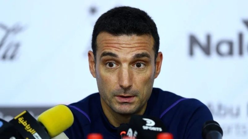 Scaloni: "Mañana no vamos a tomar ningún riesgo"