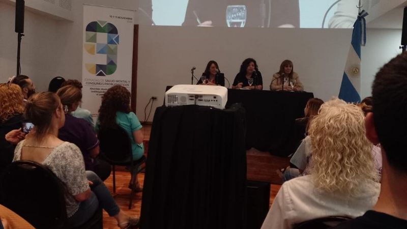 Salud Mental expuso en la 9na Jornada de Salud Mental y Consumo Problemática
