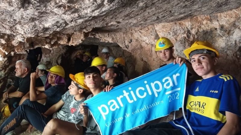 Visita a la ex mina “La Aguadita”