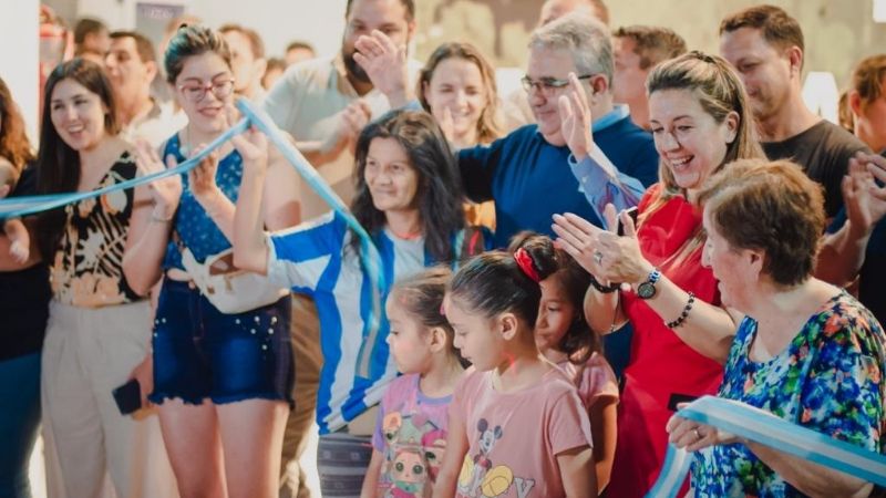 Raúl y Susana inauguraron el Mercado Chacarero