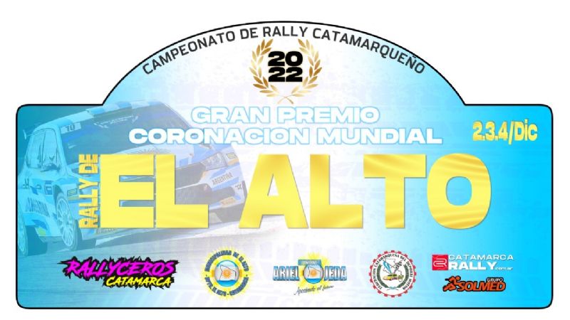 El Rally de El Alto va del 2 al 4 de diciembre