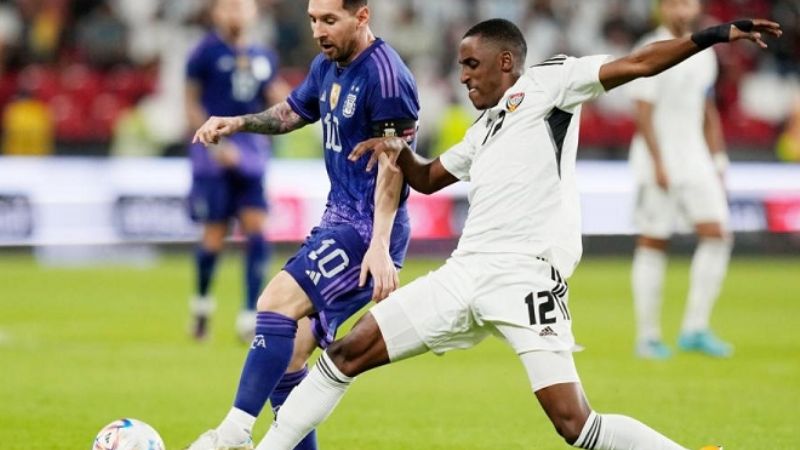 Argentina expuso su jerarquía y goleó 5-0 a Emiratos Árabes Unidos