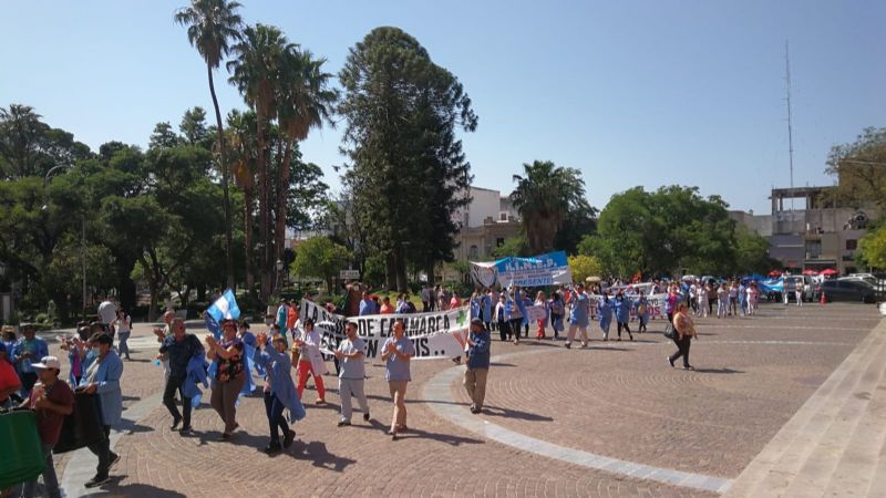 Tras el fracaso de la negociación, autoconvocados volvieron a marchar