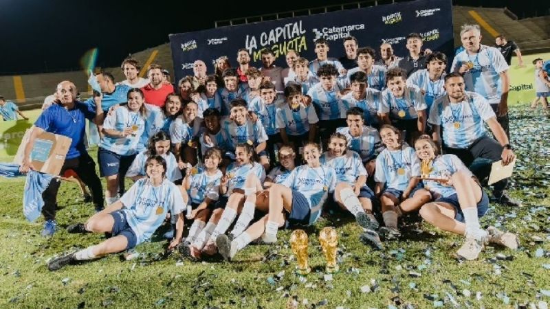 El Mundial Estudiantil “coronó” a sus campeones