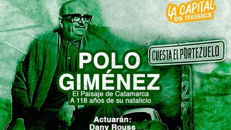 Homenaje a Polo Giménez en el Paseo de la Fe