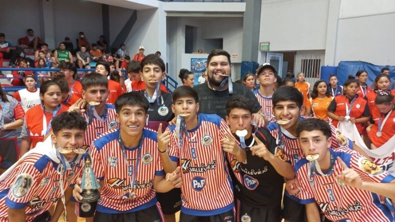 Catamarca campeón de Futsal Sub17 en los Juegos del Norte Grande