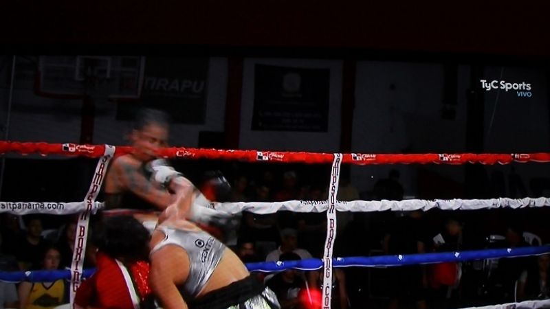 Fulminante  KO de la “Capricho” Romero, en Uruguay