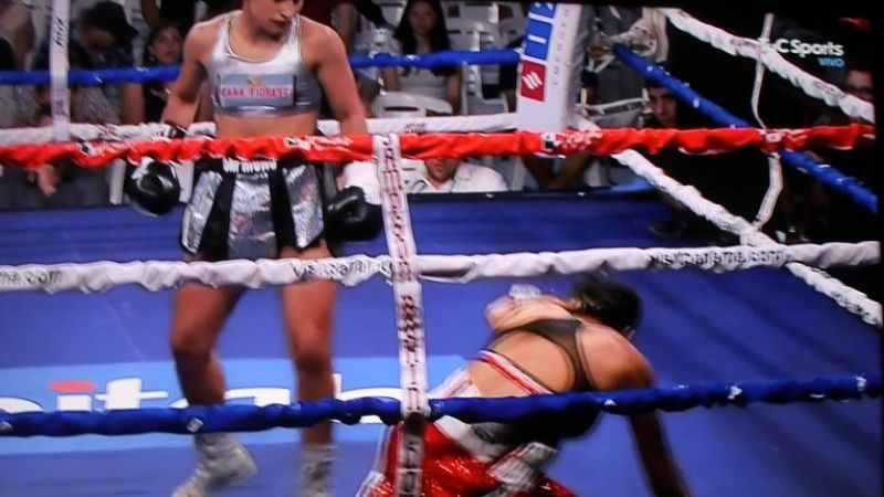 Fulminante  KO de la “Capricho” Romero, en Uruguay