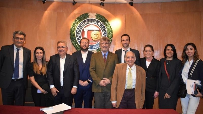 Jalil disertó en la Universidad de Belgrano