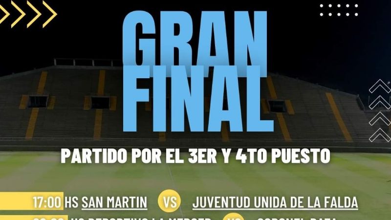 El Clausura chacarero “corona” este lunes, en el “Bicentenario”.