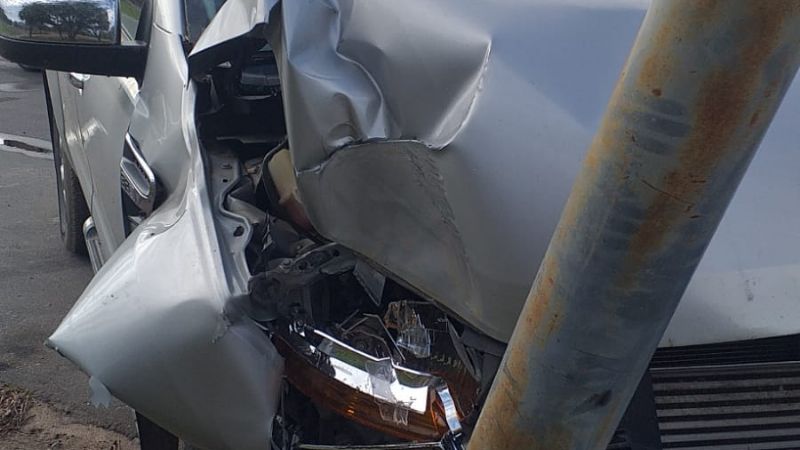 Tremendo choque en la zona de los boliches