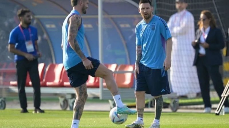 El tobillo de Messi que encendió alarmas