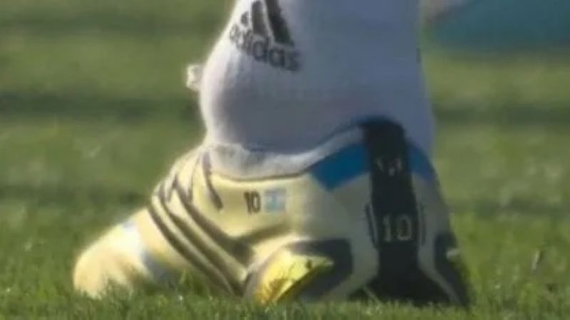 El tobillo de Messi que encendió alarmas
