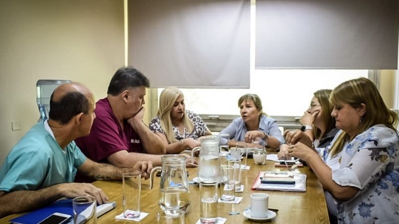 El Colegio Médico pasó por Diputados para explicar la problemática del sector