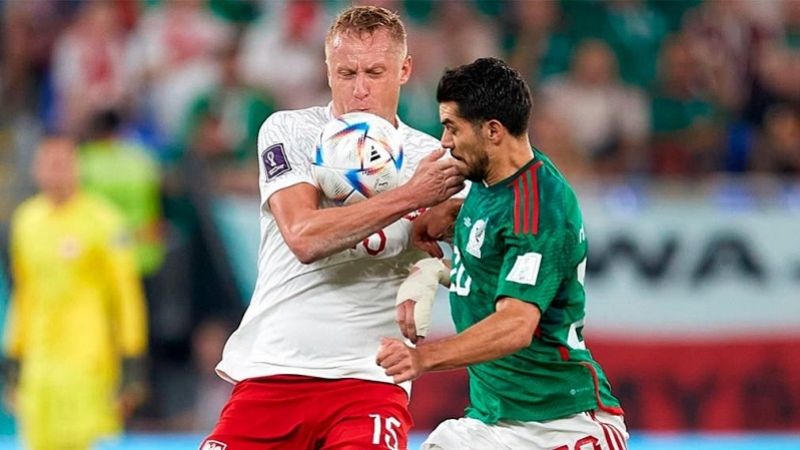 Empate de Polonia y México en el grupo de Argentina