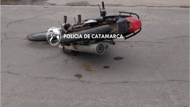 Numerosas colisiones de motocicletas