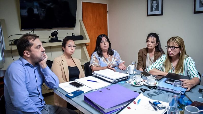 Diputados se reunieron con integrantes de la Corte de Justicia