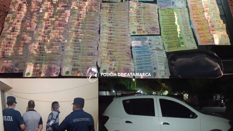 Recuperaron el botín robado al correo de Saujil