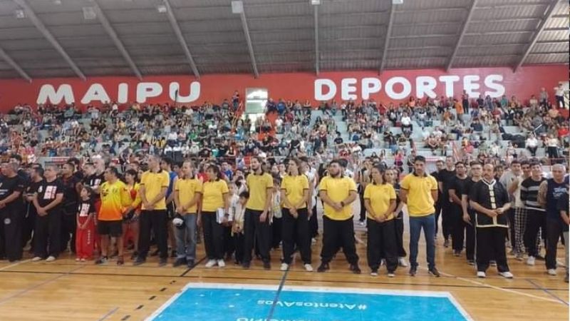 “Catas” campeones de Kung Fu en Mendoza