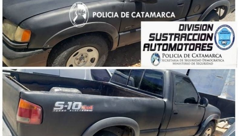 Secuestran una camioneta requerida por la Justicia de La Rioja