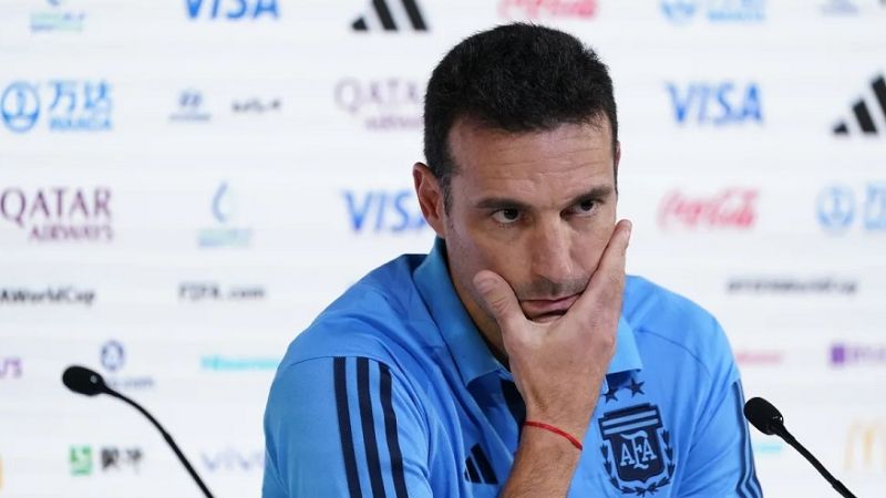 Scaloni habló de posibles cambios, sobre Messi y el ánimo del plantel