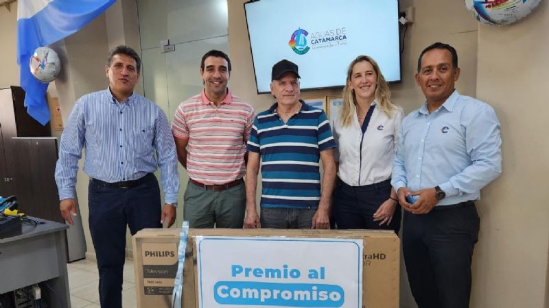 Aguas de Catamarca entregó el premio al compromiso