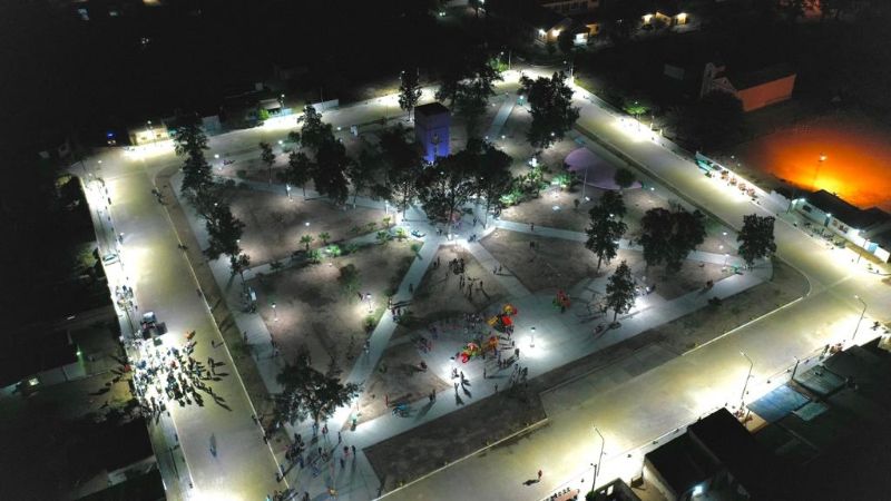 El Gobernador inauguró importante obra hídrica