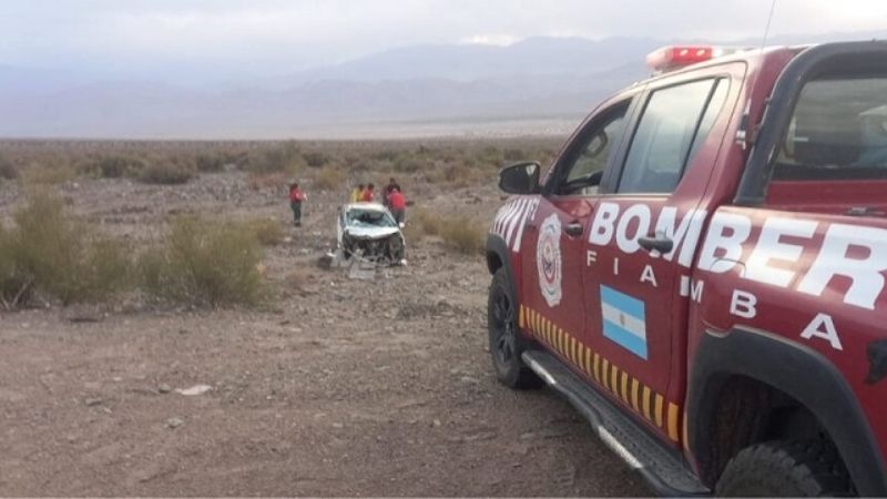 Accidente fatal en Fiambala