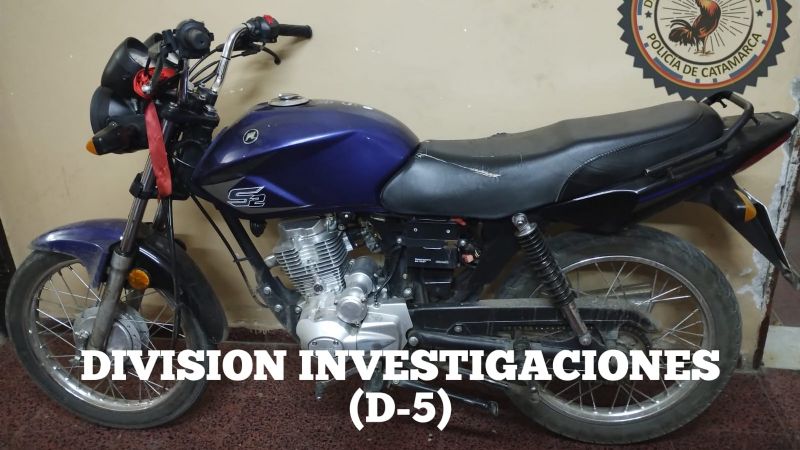 Arrebatador quedó arrestado y sin moto
