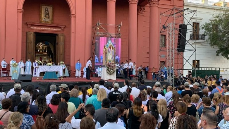 Catamarca comenzó a vivir días de  gracia junto a la Madre del Valle