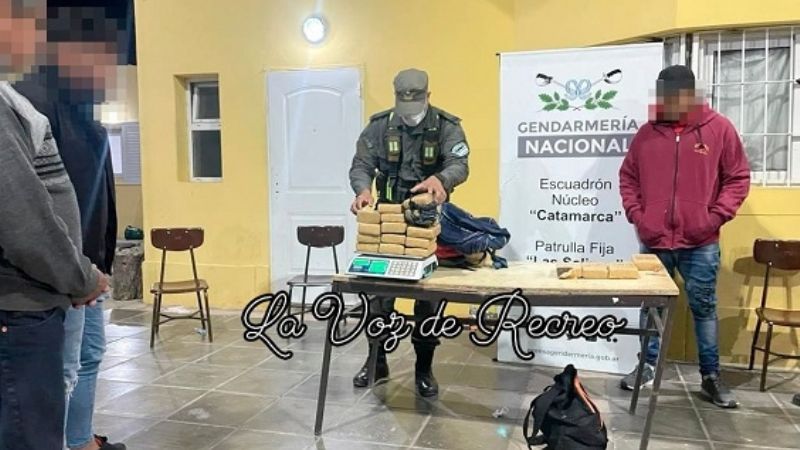 Viajaban a Catamarca con más de 19 kilos de marihuana dentro del equipaje