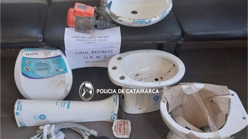 Siguen recuperando elementos robados en Recreo