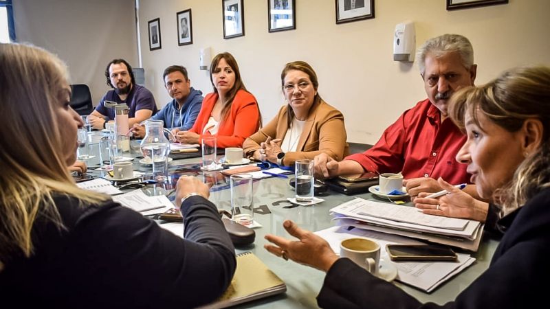 Diputados recibió al gremio de UPCN y a autoridades de la OSEP