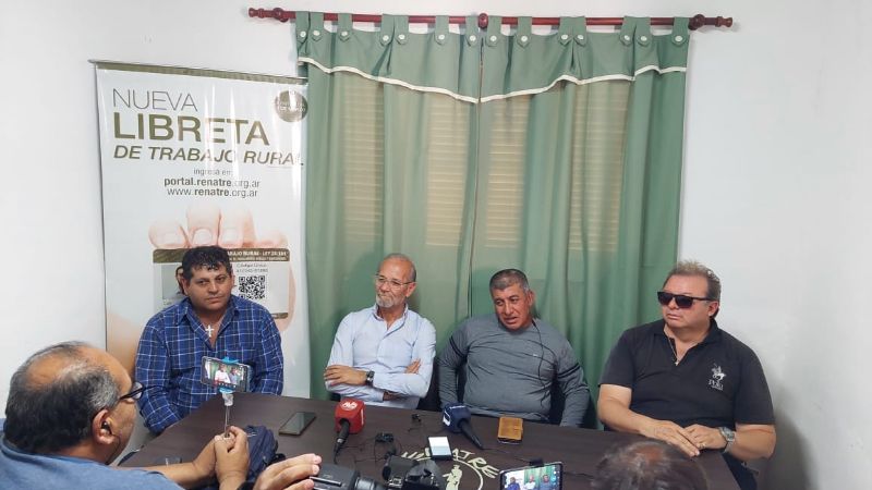 El 50 % de los trabajadores rurales están en negro