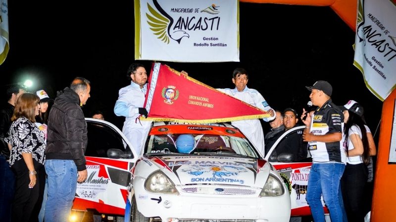 Anquincila vivió la gran fiesta de la rampa por la 7ma. del Rally