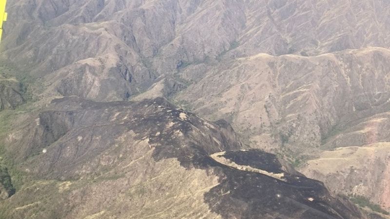 Así están los incendios forestales en la provincia