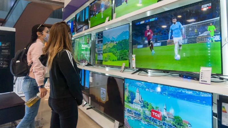 En el año del Mundial, aumentó la venta de televisores más de un 40%