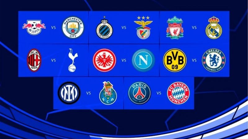 PSG-Bayern y Real Madrid-Liverpool, en 8vos de la Champions