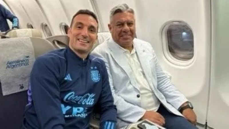 Scaloni, Armani y Tapia ya viajan rumbo a Qatar