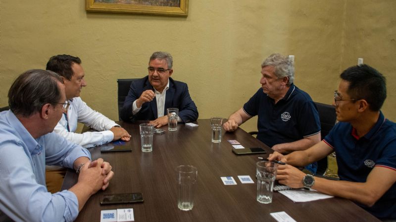 Raúl recibió a la naviera más grande del mundo