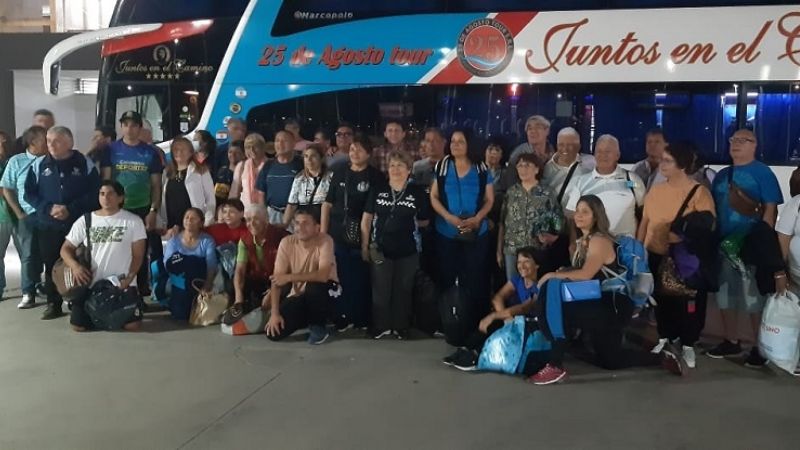 Adultos Mayores en la Final Nacional de los Juegos Evita