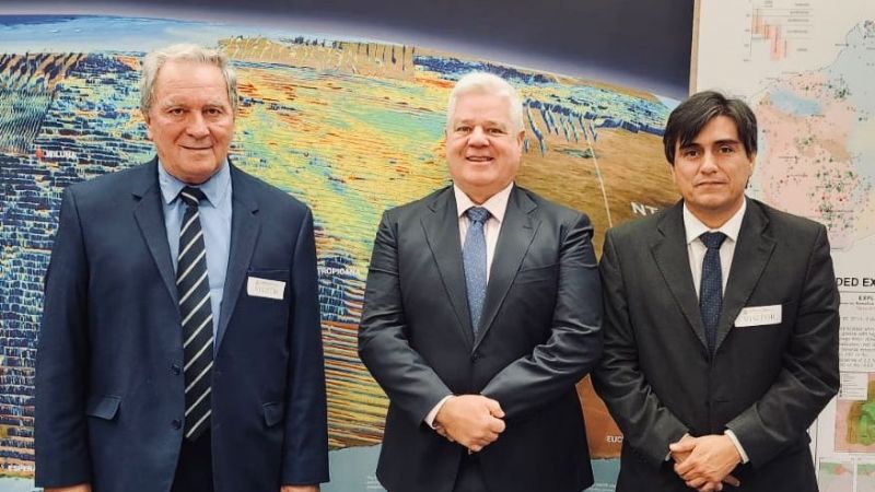 La comitiva catamarqueña se reunió con autoridades estatales del oeste de Australia