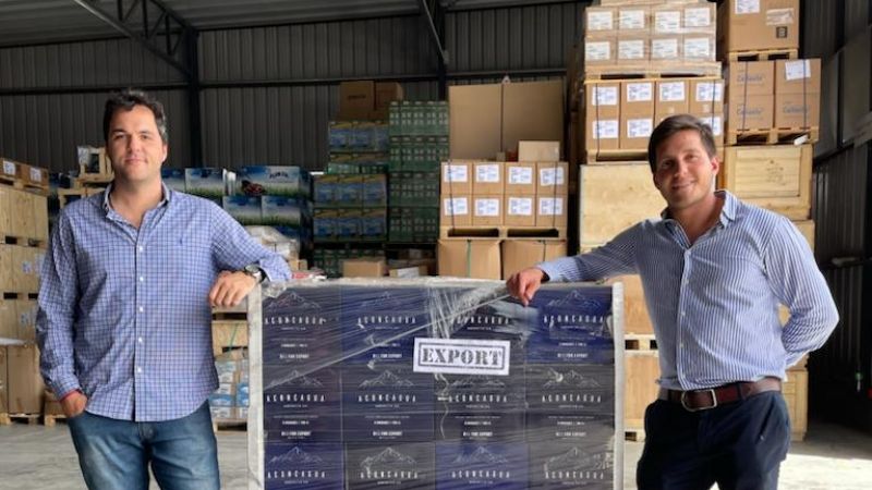 Aconcagua Gin comienza a exportar al viejo continente
