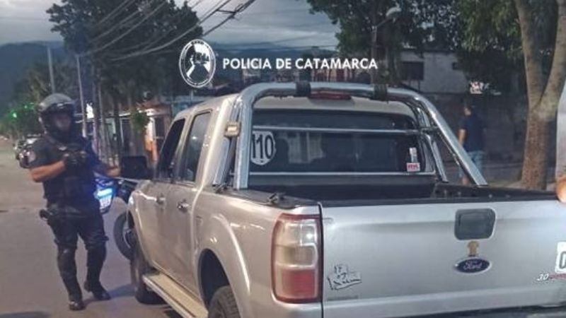 Secuestraron una camioneta por alcoholemia positiva