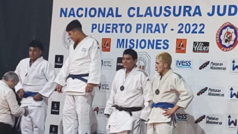 El judo “cata” cerró el año con un bronce en Misiones